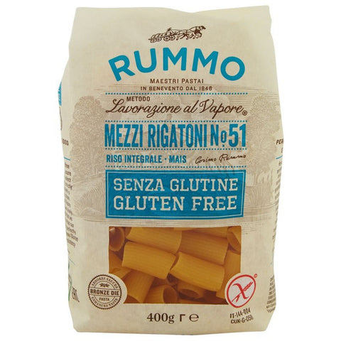 Mezzi rigatoni rigati n.51 glutenfri