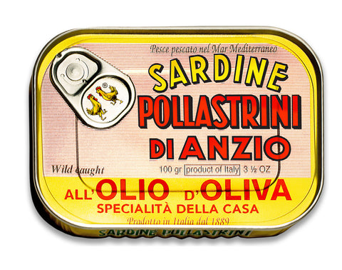 Sardiner i olivenoile